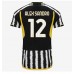 Juventus Alex Sandro #12 Kopio Koti Pelipaita 2023-24 Lyhyet Hihat